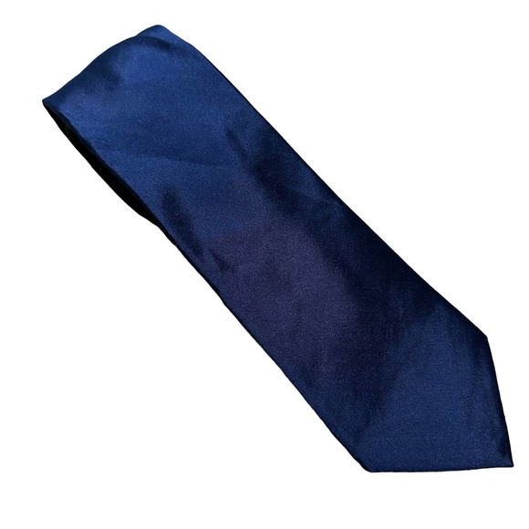Michael Kors Royal Blue Silk Tie - Picture 3 of 4
